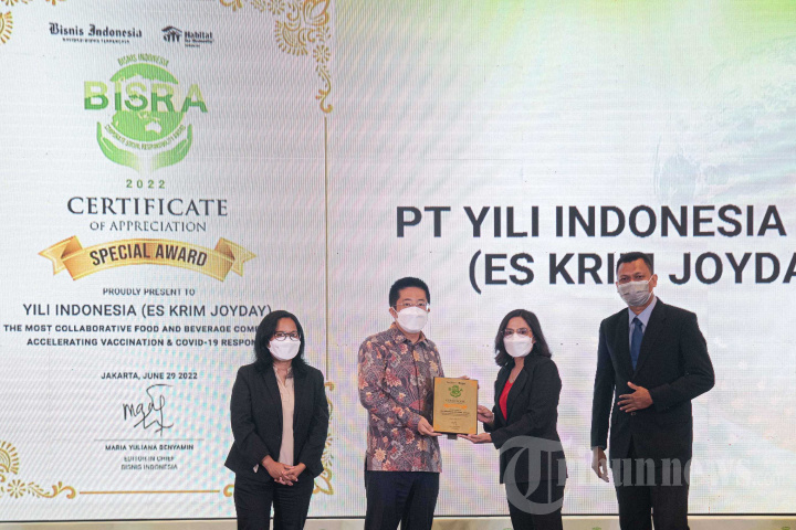  Yili Indonesia Raih BISRA Award 2022  